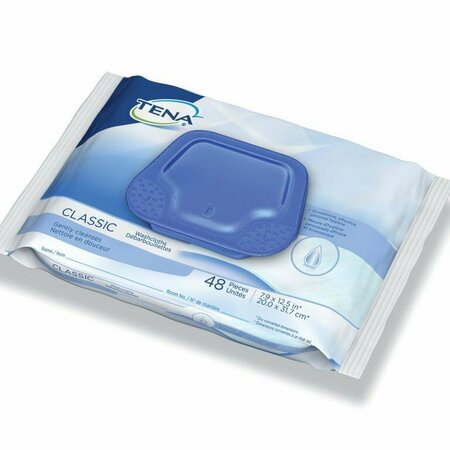 TENA PROSKIN CLASSIC Tena Classic Disposable Washcloth, Alcohol-Free, Scented, Convenient, Regular Use, 48PK 65724
